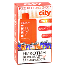 Картридж City Energy 10.000 - Энергетик (1 шт.)