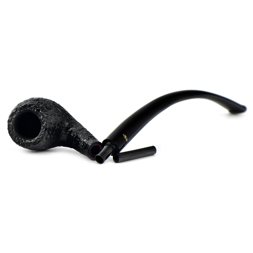 трубка Savinelli Churchwarden - Rustica Nero 601 (6 мм фильтр)