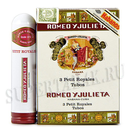 Сигара Romeo y Julieta Petit Royales Tubos (1 шт.)