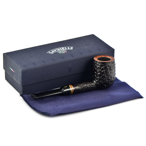 трубка Savinelli Porto Cervo - Rustic KS 114 (фильтр 9 мм)