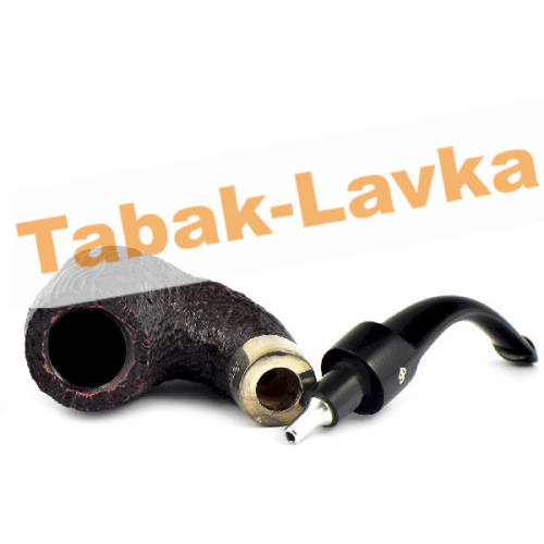 Трубка Peterson House Pipe - Sandblasted Bent P-Lip (без фильтра)