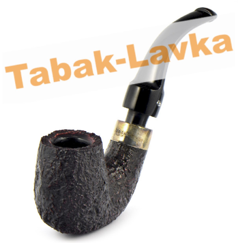 Трубка Peterson House Pipe - Sandblasted Bent P-Lip (без фильтра)