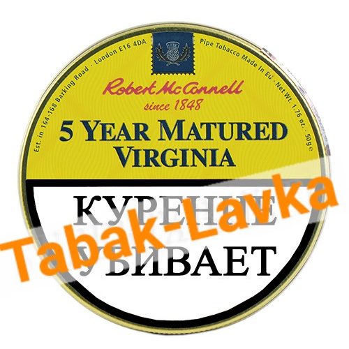 Табак Трубочный Robert McConnell Heritage 5 Year Matured Virginia 50 гр