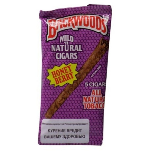 Сигариллы Backwoods Honey Berry 5 шт (Мед, ягоды)