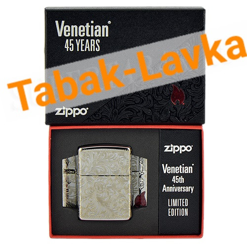 Зажигалка Zippo 49053 - Armor™ - Venetian 45th Anniversary Limited Edition