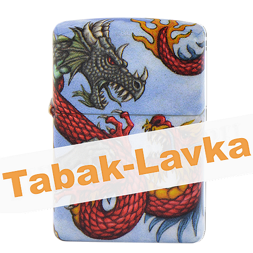 Зажигалка Zippo 49354 - Dragon White Matte