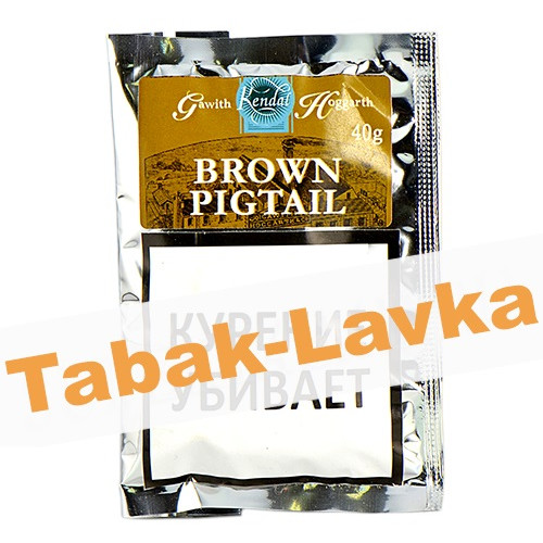 Табак трубочный Gawith & Hoggarth Brown Pigtail Кисет 40 гр.