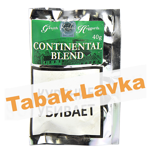 Табак трубочный Gawith & Hoggarth Continental Blend КИСЕТ 40 гр.