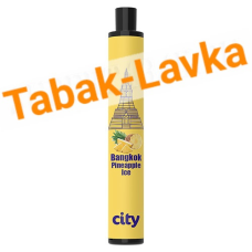 POD система City RailWay - 800 затяжек - Бангкок (Ананасовый Лимонад) - 1.8% - (1 шт)