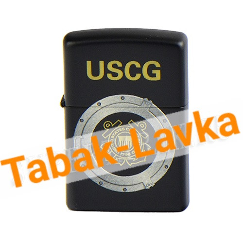 Зажигалка Zippo 28623 USCG Black Matte