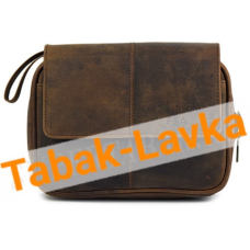 Сумка P&A - 418 Buffalo Dark Brown - для 4 трубок