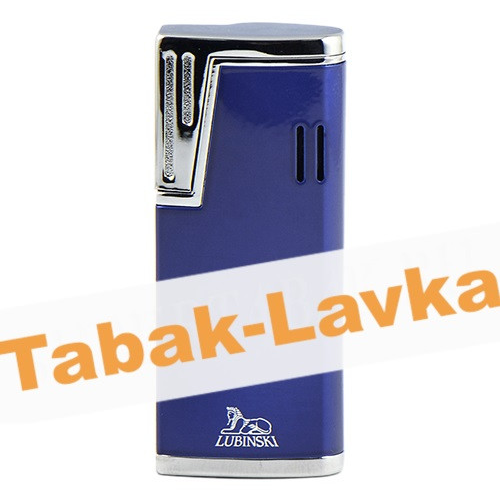 Зажигалка Lubinski Stresa WA139 - 4 Blue (турбо)