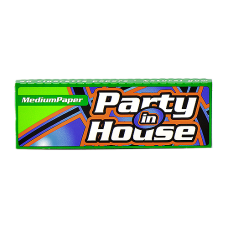 Бумага самокруточная Party in House - Green (70 мм)