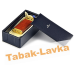 Зажигалка трубочная Im Corona 64-5009 Old Boy Gold Plated Narural Briar