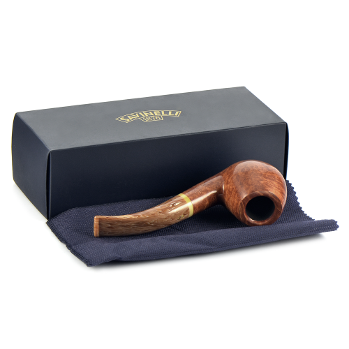 Трубка Savinelli Dolomiti - Smooth Light Brown 645 (фильтр 9 мм)