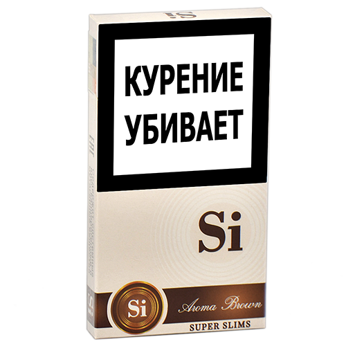 Сигареты Si - Super Slims - Aroma Brown (МРЦ 123)