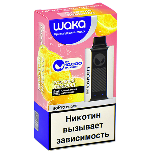 POD-система Waka soPro - 10.000 затяжек - Розовый лимонад - 2% - (1 шт.)