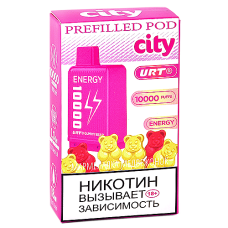 Картридж City Energy 10.000 - Мармеладный медвежонок (1 шт.)