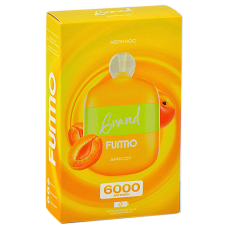 POD система Fummo - Grand 6000 затяжек - Абрикос - 2% - (1 шт.)