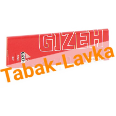 Бумага самокруточная Gizeh King Size Fine (красная) - (33шт)