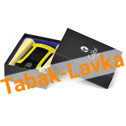 Зажигалка Colibri Daytona - LI 770 T7 (Yellow - Black)