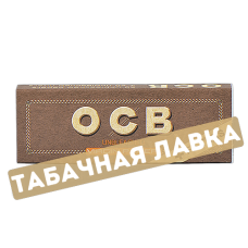 Бумага самокруточная OCB Virgin Paper unbleached (Size 1,25 )  + Filter Tips