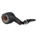 трубка Savinelli Otello - Rustic Black 121 (фильтр 9 мм)