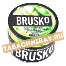 Смесь Кальянная Brusko Strong - Огуречный лимонад (50 гр.)