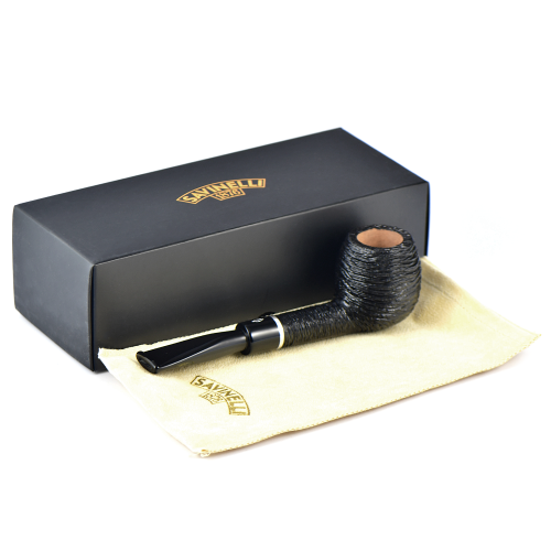 трубка Savinelli Otello - Rustic Black 207 (фильтр 9 мм)