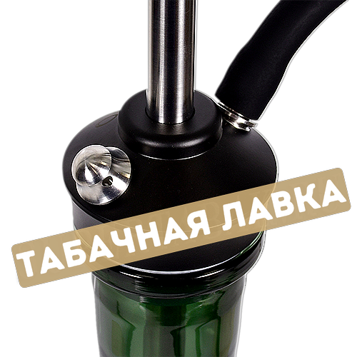 Кальян Amy Deluxe - 004.01 Unio Shisha (bk) - чёрный / зелёный