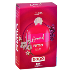 POD система Fummo - Grand 6000 затяжек - Сакура - Виноград - 2% - (1 шт.)