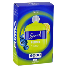 POD система Fummo - Grand 6000 затяжек - Черника - Лимон - 2% - (1 шт.)