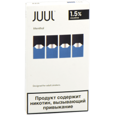 Картридж JUUL - Menthol - 1,5% -(4 ШТУКИ)