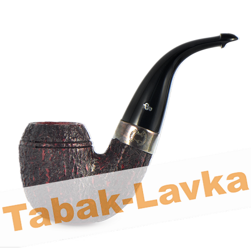 Трубка Peterson Sherlock Holmes - Rustic - Baskerville P-Lip (фильтр 9 мм)