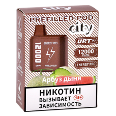 Картридж City Energy Pro 12.000 - Арбуз - Дыня (1 шт.)