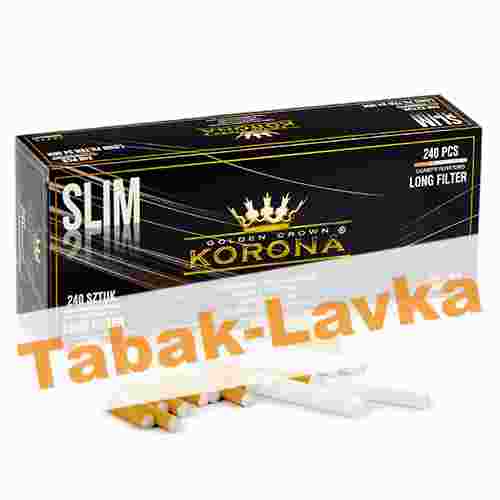 Сигаретные гильзы Korona - Slim LONG (240 шт.) NEW