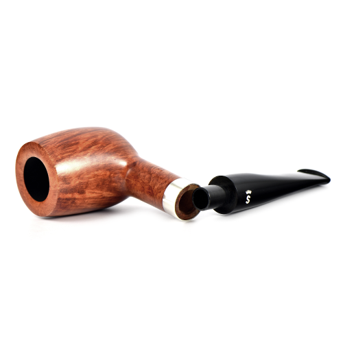 Трубка Stanwell Flame Grain Silver Mounted - 88 (фильтр 9 мм)