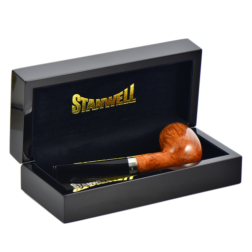 Трубка Stanwell Flame Grain Silver Mounted - 88 (фильтр 9 мм)