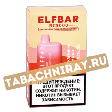 POD система Elf Bar - BC 3000 - Клубника Манго - 2% - (1 шт)