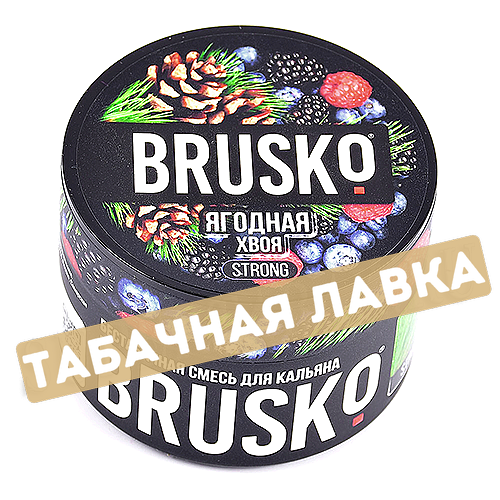 Табак для кальяна Brusko Strong - Ягодная хвоя (50 гр.)