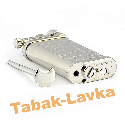 Зажигалка трубочная Im Corona 64-6415 Old Boy Rhodium Plated Pipe Design