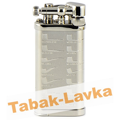 Зажигалка трубочная Im Corona 64-6415 Old Boy Rhodium Plated Pipe Design