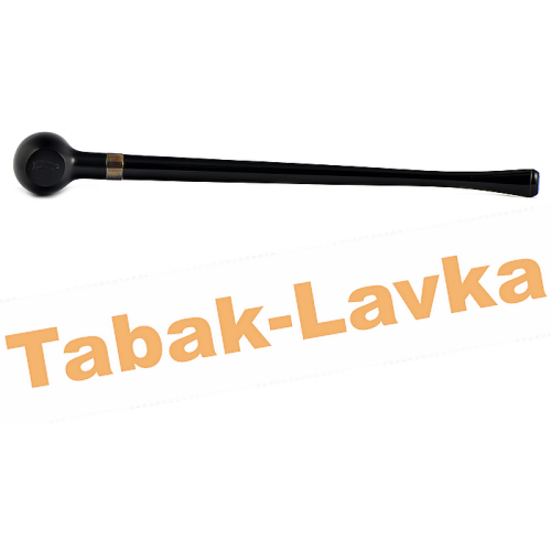 Трубка Peterson Churchwarden - Ebony Barel Silver (без фильтра)