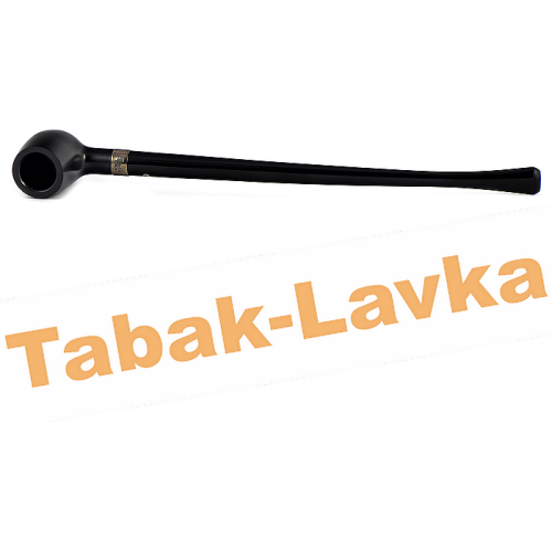 Трубка Peterson Churchwarden - Ebony Barel Silver (без фильтра)