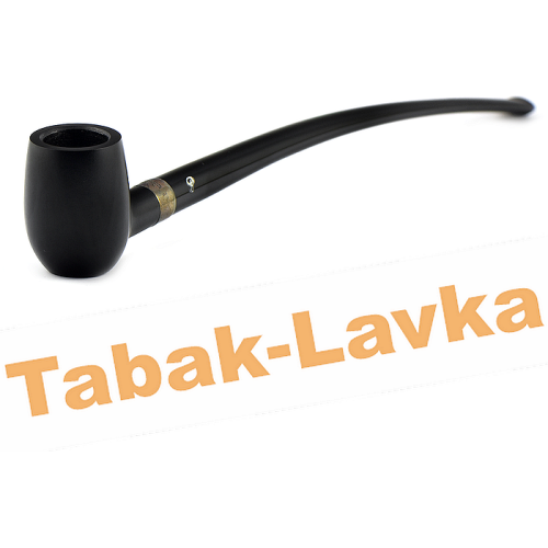 Трубка Peterson Churchwarden - Ebony Barel Silver (без фильтра)