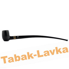 Трубка Peterson Churchwarden - Ebony Barel Silver (без фильтра)