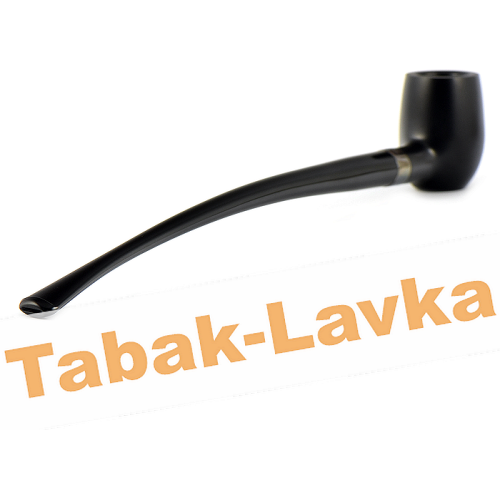 Трубка Peterson Churchwarden - Ebony Barel Silver (без фильтра)