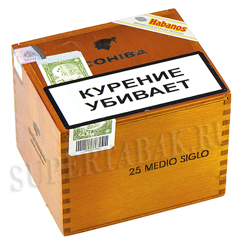 Сигара Cohiba Medio Siglo (коробка 25 шт.)