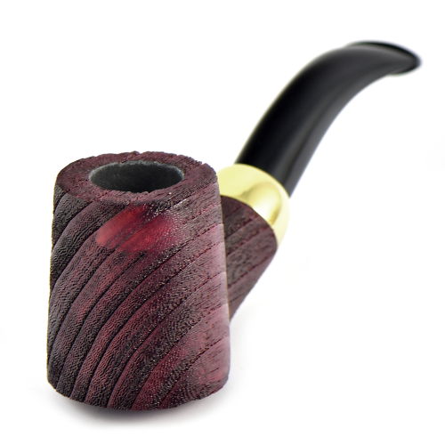 Трубка WoodPipe - Груша 006 - SandBlast Red - (фильтр 9 мм)