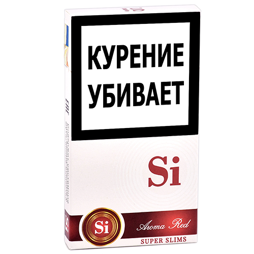 Сигареты Si - Super Slims - Aroma Red (МРЦ 130)